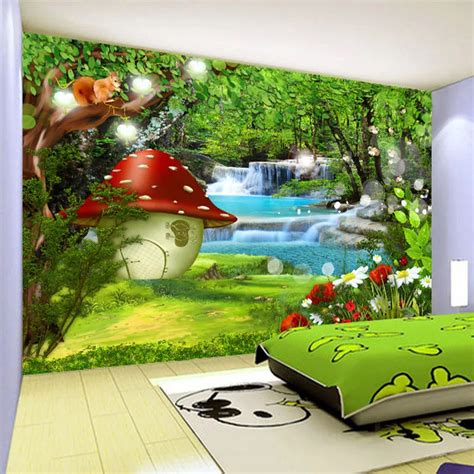 Beibehang Custom 3d Photo Wallpaper For Kids Room Cartoon Children Room