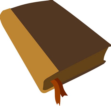 Brown Book Clip Art Png Download Large Size Png Image Pikpng