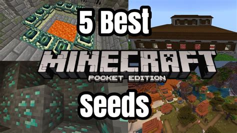 5 Best Mcpe Seeds Youtube