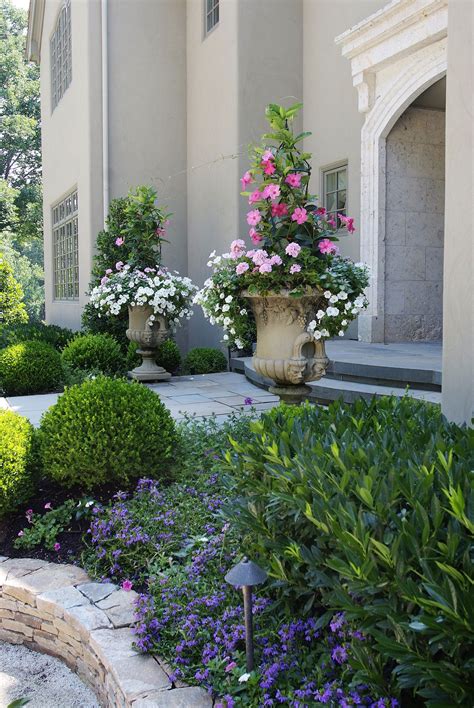 French Country Estate Landscape Design Garden Design Garden Decor