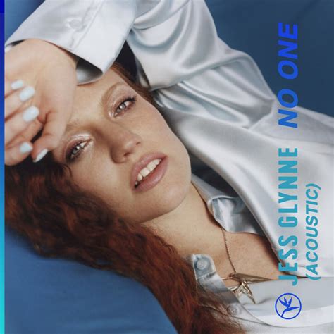 Carátula Frontal De Jess Glynne No One Acoustic Cd Single Portada
