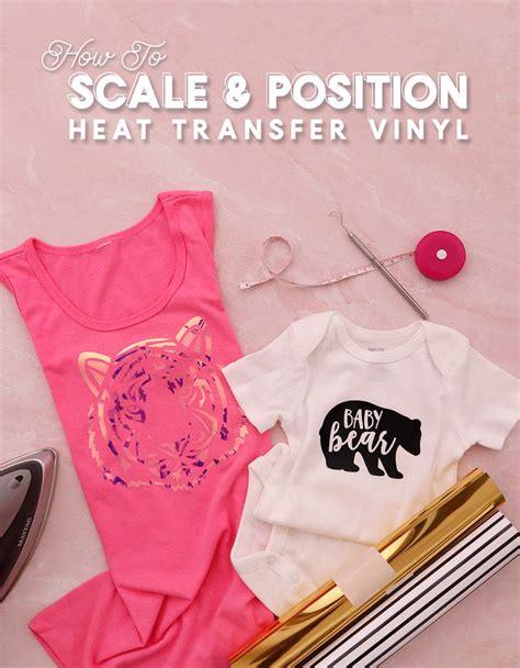 How To Scale And Position Heat Transfer Vinyl Designs Persia Lou