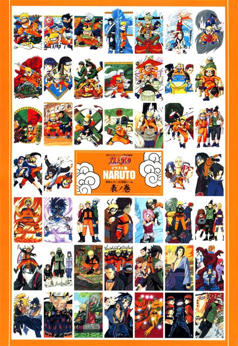 Naruto Art Book 02 Page 02 Lecture En Ligne Des Chapitres Et Scans