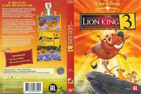 Coversboxsk The Lion King 3 Hakuna Matata High Quality Dvd