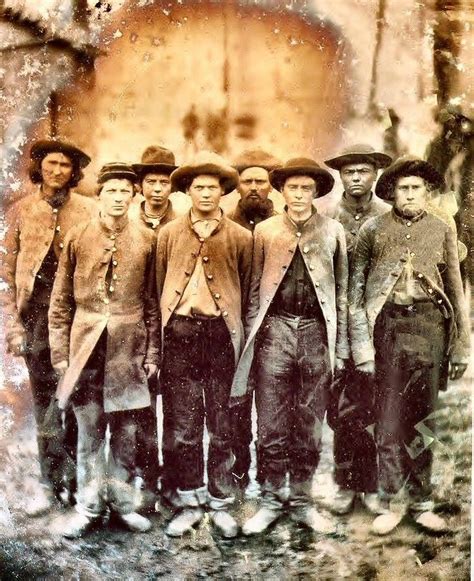 Rare Confederate Photo Possibly The 20th Tennessee Hidden For 150