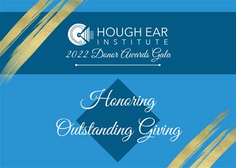 Hough Ear Institute Donor Awards Gala