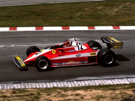 Gilles Villeneuve Ferrari 312t3 Formel 1 Motogp Rennen
