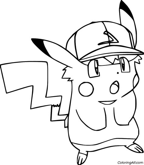 Pikachu Coloring Pages Coloringall