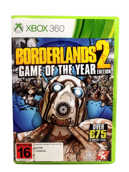 Borderlands 2 Game Of The Year Edition Mint Complete Appleby Games
