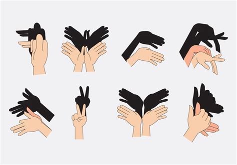 Hand Shadows Theater Download Free Vector Art Stock Graphics And Images