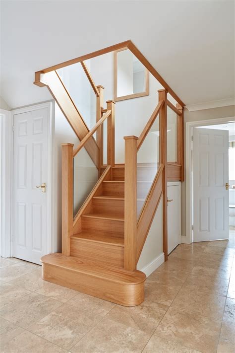 Beautiful In Line Glass Staircase Neville Johnson