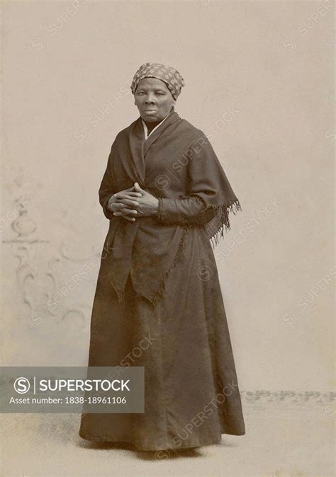 Harriet Tubman 1820 1913 American Abolitionist Full Length Standing