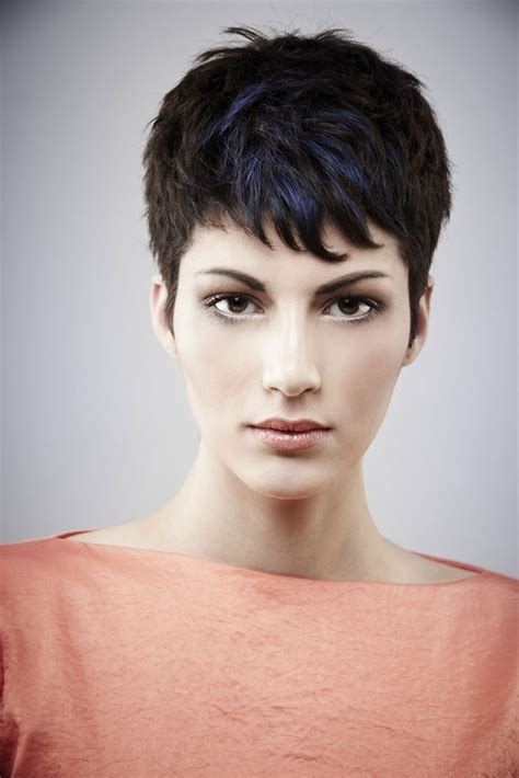 This is the best idea for thick hair, below is just such a pixie haircut with a photo: 15 Best Long Voluminous Pixie Haircuts