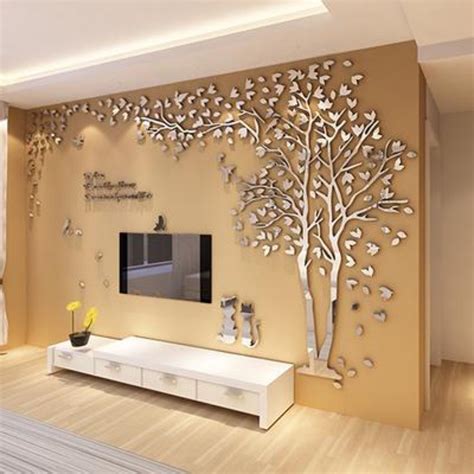 Couple Tree 3d Acrylic Stereo Creative Wall Stickers Online Furniture