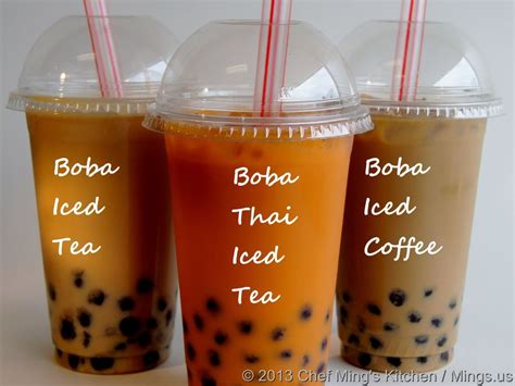 Order Boba Iced Tea And Coffee From Chef Mings Kitchen