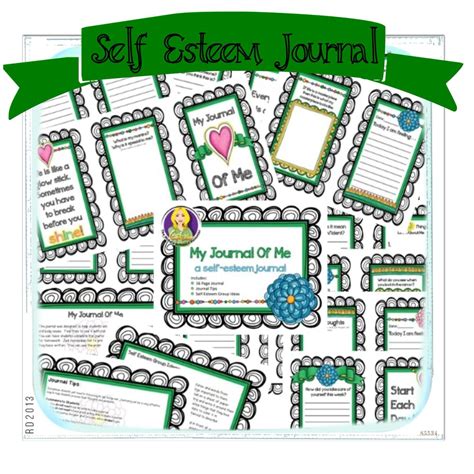 Super Cute Self Esteem Journal For Girls