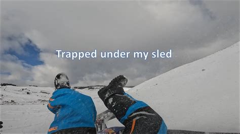 Trapped Under My Snowmobile Togwotte Day 4 Youtube
