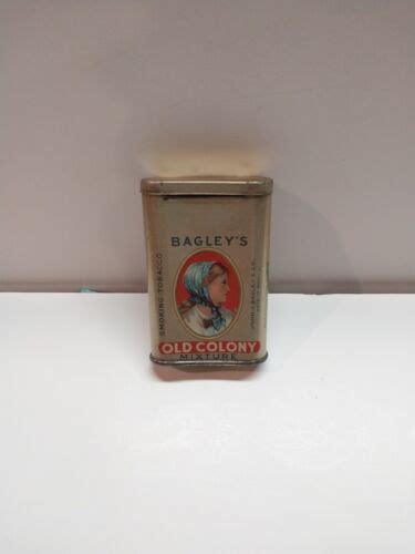 Old Colony Sample Gold Version Pocket Tobacco Tin Nice Ebay