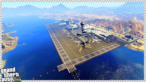 Gta 5 Sandy Shores Builds New International Airport Youtube