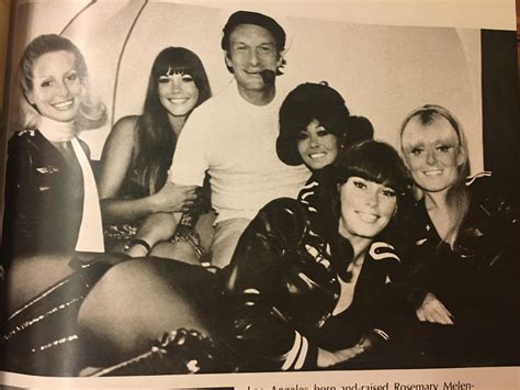 Hugh Hefner And The Bunnies On The Playboy Private Jet C 1970 R