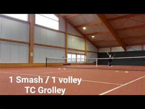 Smash Volley Tennis Drill YouTube