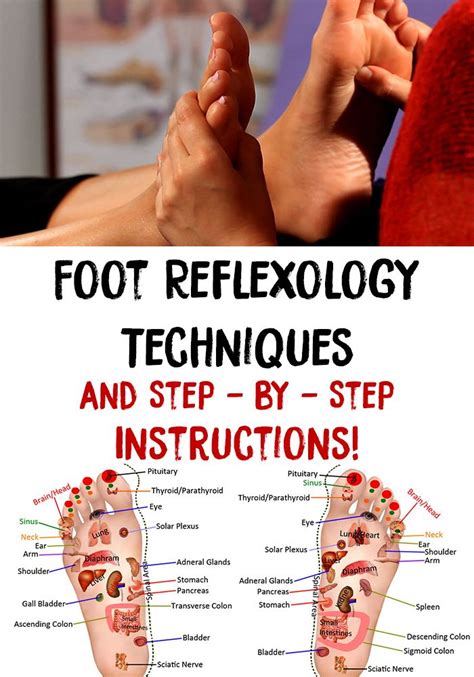 Foot Reflexology Techniques And Step By Step Instructions Reflexology