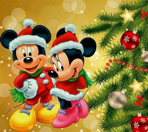 Christmas Disney Mickey And Minnie Mouse Mickey Minnie Mouse Minnie
