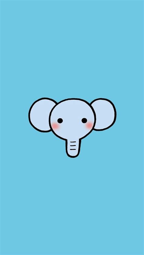 Download free cool high quality wallpapers scary cartoon cat 720x1280, 1080x1590, 1200x2080. iPhone 5 Wallpaper // Cartoon // Animal Elephant ...