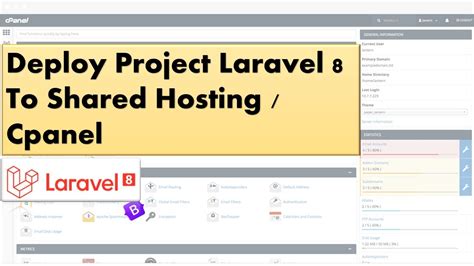 Tutorial Laravel Deploy Project Laravel To Shared Hosting Cpanel Youtube