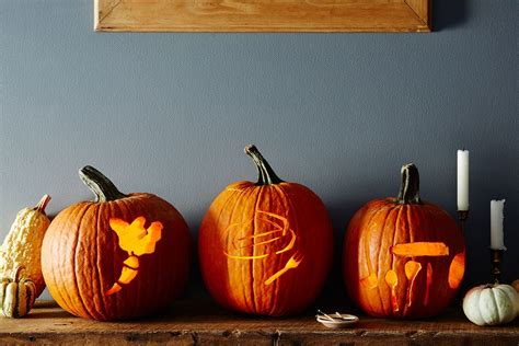 … pumpkins, including pumpkin soups, pastas, cheesecake, scones, pies, pancakes and so much more. Downloadable Food-Themed Stencils For Pumpkin Carving