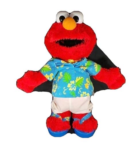 Sesame Street Limbo Elmo Singing And Dancing 14 Plush Fisher Price 2002