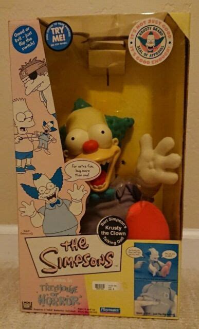 The Simpsons Good Or Evil Krusty The Clown Talking Doll Treehouse Of