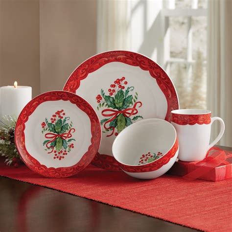 Your favourite home improvement gurus are heating things up this summer. Scalloped Holly Holiday Dinnerware Set from Seventh Avenue ...