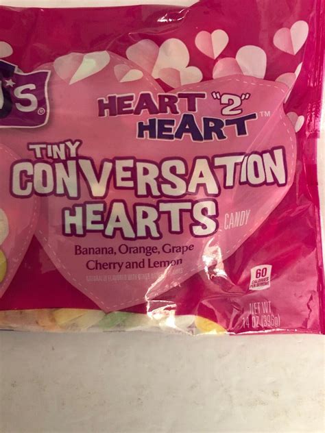 Brachs Heart 2 Heart Tiny Conversation Heartsyou Will 1 Ea 14 Oz