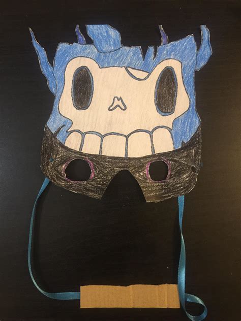 Made A Rare Hawlo Mask Its Not Prefect But I Really Like How It