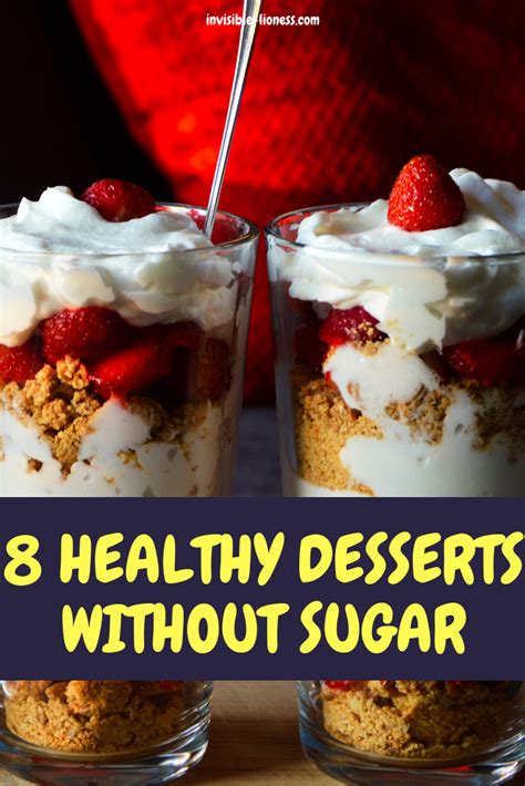 10 Sugar Free Desserts Without Artificial Sweeteners So Yummy