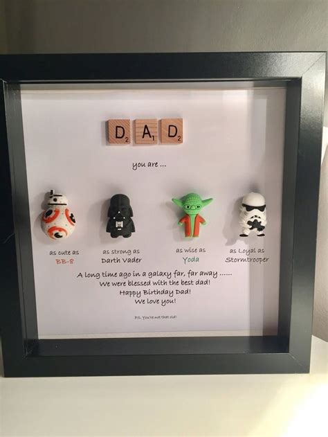Maybe you would like to learn more about one of these? Star Wars personnalisé cadre-Papa vous êtes mon père-fête ...