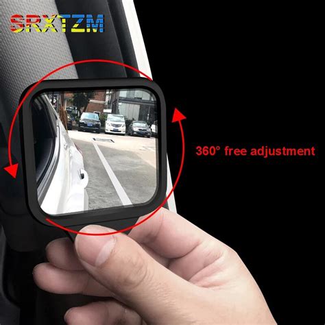 Srxtzm Car Multi Angle Exterior Mirror Rear View Parking Line Auxiliary Mirror New Driver Safety