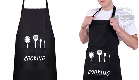 Waterproof Oil Cooking Apron Chef Aprons For Women Men Kitchen Bib Idea Dishwashing 一番の贈り物