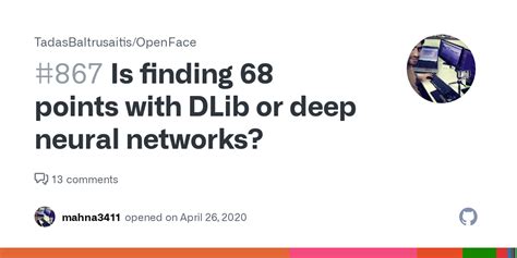 Is Finding 68 Points With Dlib Or Deep Neural Networks · Issue 867