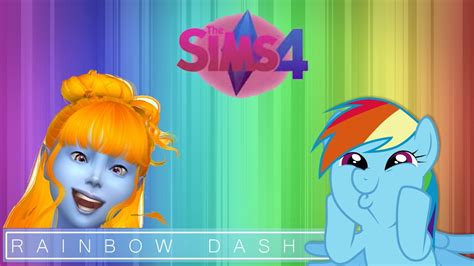Sims 4 Rainbow Dash Tag Youtube