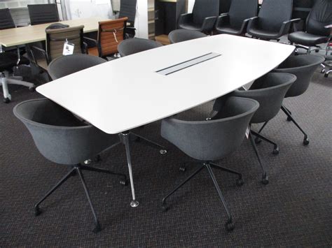 New Potenza Boardroom Table 2400×1200 2490 Giant Office Furniture