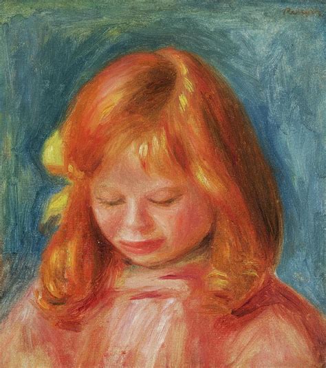 Portrait Of Jean Renoir Painting By Pierre Auguste Renoir Fine Art