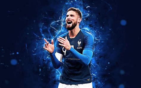 Giroud Joy France National Team Fan Art Forward Olivier Giroud Soccer