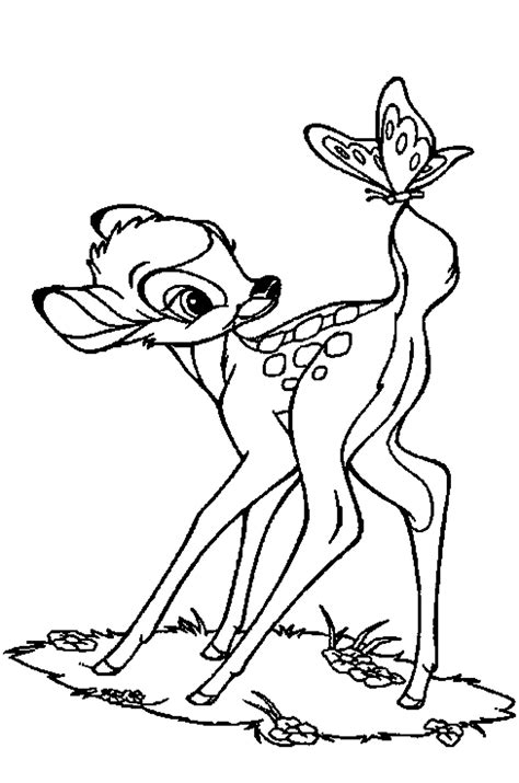 Home » films en televisie » bambi » stampertje op het ijs kleurplaat. Print & Download - Deer Coloring Pages for Totally ...