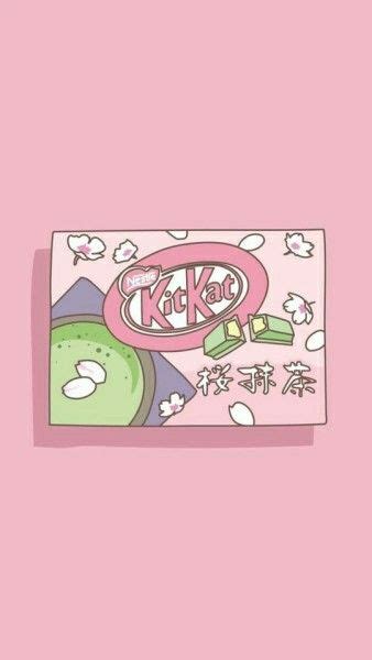 Kitkat Aesthetically Japanese Wallpaper Pink Pink• Follow Me For