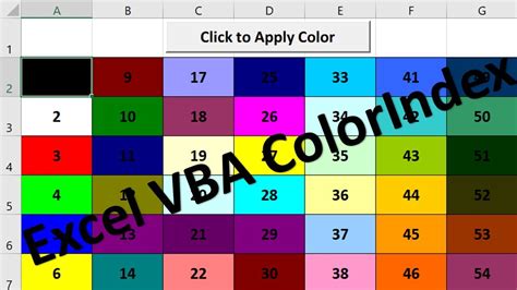 How To Get Color Of A Cell In Vba Printable Templates Free