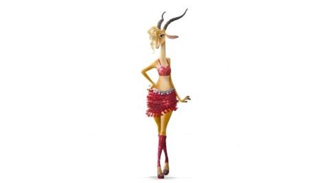 Disneys Zootopia Gazelle Voiced By Shakira