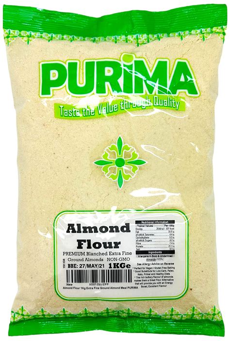 Buy Almond Flour 1kg Extra Fine Finely Ground Almonds 1 Kg Meal