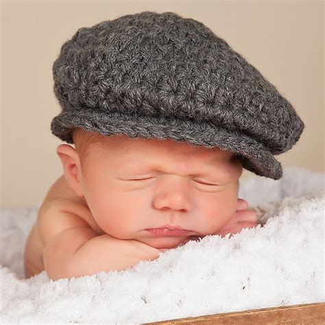 Newborn Newsboy Hat Etsy